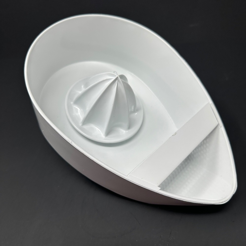 KitchenAid JE Citrus Juicer Stand Mixer Attachment White Reamer and Bowl Set